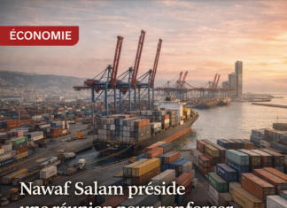 Nawaf Salam préside une réunion pour renforcer l’efficacité du port de Beyrouth