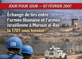 Jour pour jour: Échange de tirs à la frontière libano-israélienne, le fragile cessez-le-feu de 2006 mis à l’épreuve le 7 février 2007