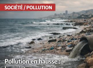 Liban : un rapport récent alerte sur l’aggravation de la pollution des eaux côtières due aux rejets non traités Liban : un rapport récent alerte sur l’aggravation de la pollution des eaux côtières due aux rejets non traités