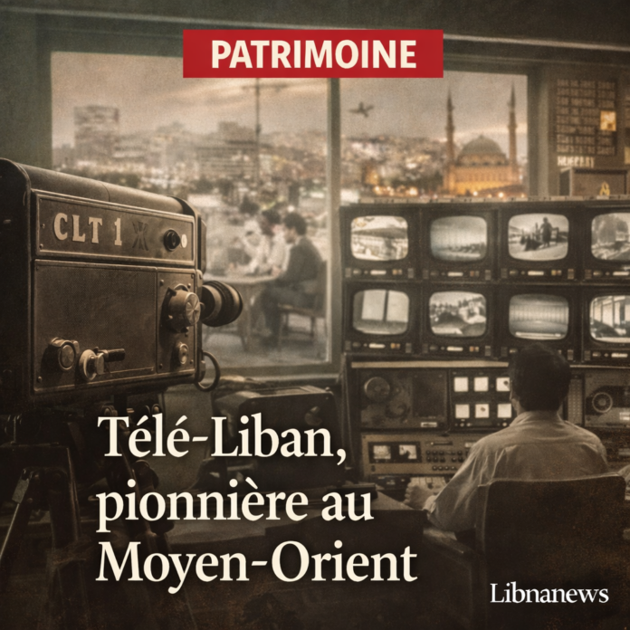 La naissance de Télé-Liban, pionnière de la télévision au Moyen-Orient