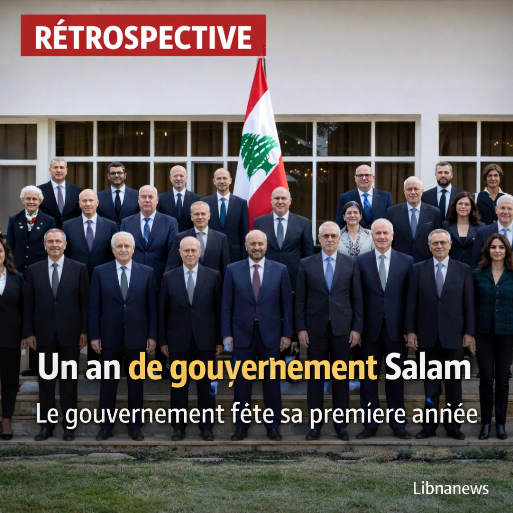 Le gouvernement Nawaf Salam fête sa première année Le gouvernement Nawaf Salam fête sa première année