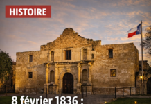 Jour pour Jour: L’arrivée de Davy Crockett à Fort Alamo en 1836