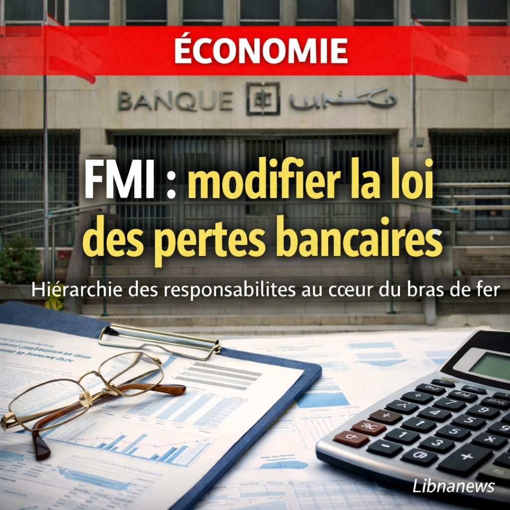 Le FMI exige des modifications au projet de loi sur la répartition des pertes bancaires au Liban