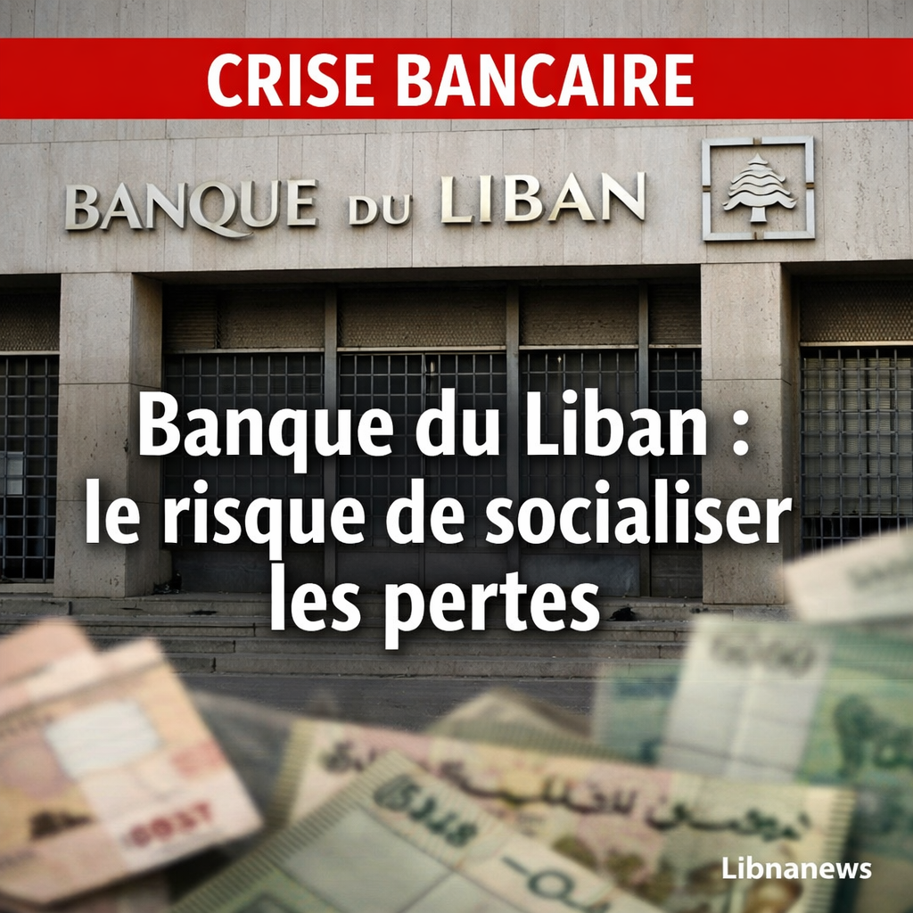 Conflit institutionnel à la Banque du Liban : un projet qui ouvre la voie à une socialisation des pertes Conflit institutionnel à la Banque du Liban : un projet qui ouvre la voie à une socialisation des pertes