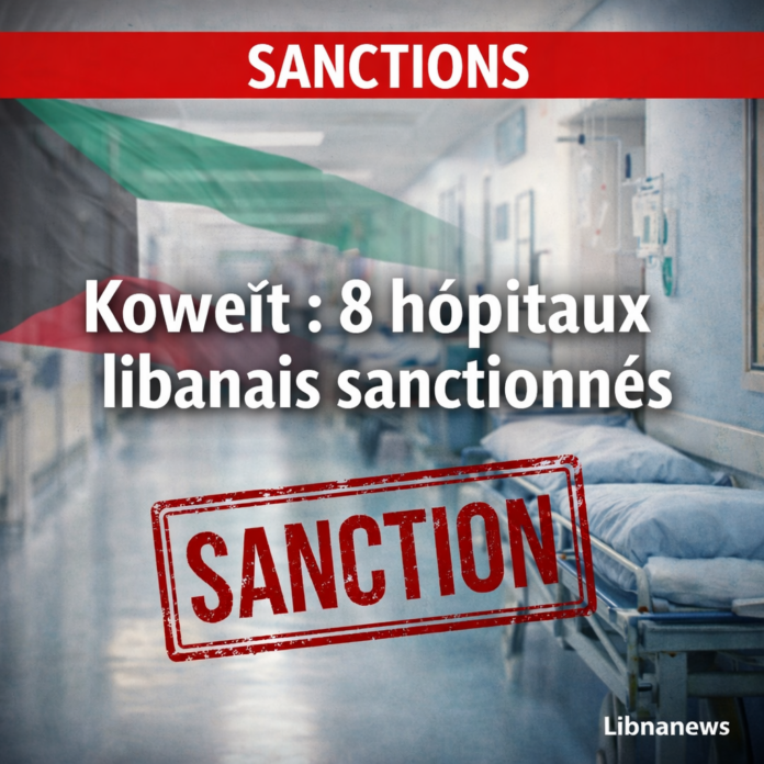 Koweït : huit hôpitaux libanais inscrits sur la liste des sanctions antiterroristes le 8 février 2026