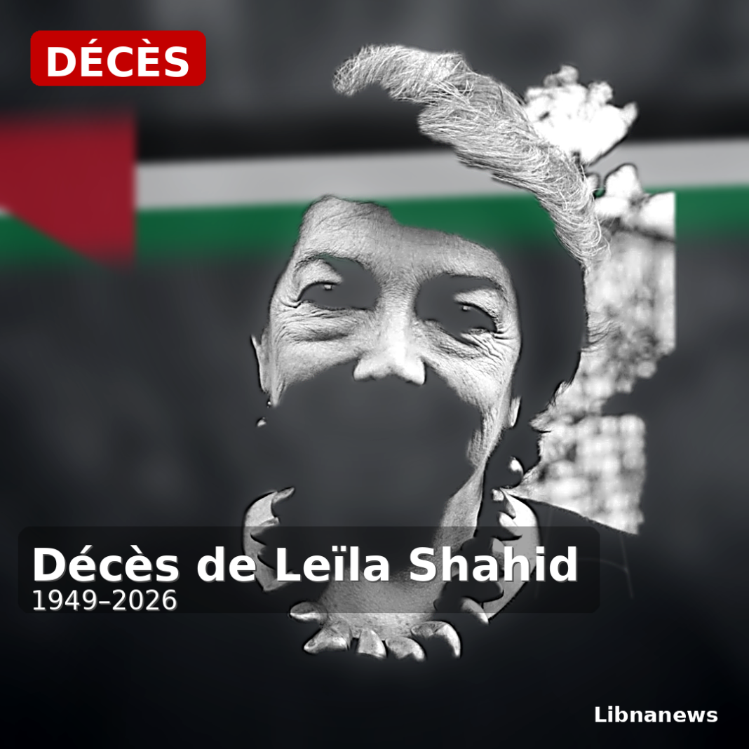 Décès de Leïla Shahid, ancienne déléguée générale de la Palestine en France