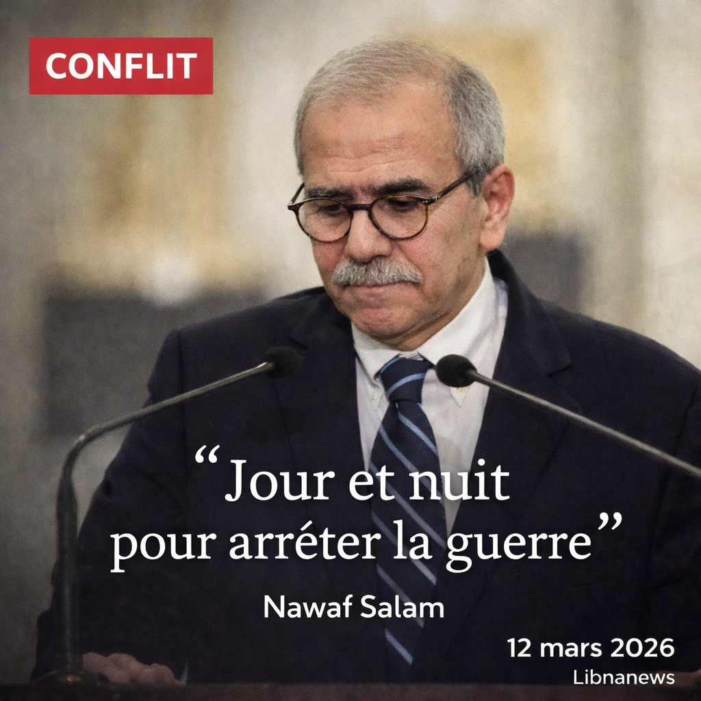 Nawaf Salam promet une mobilisation « jour et nuit » pour arrêter la guerre