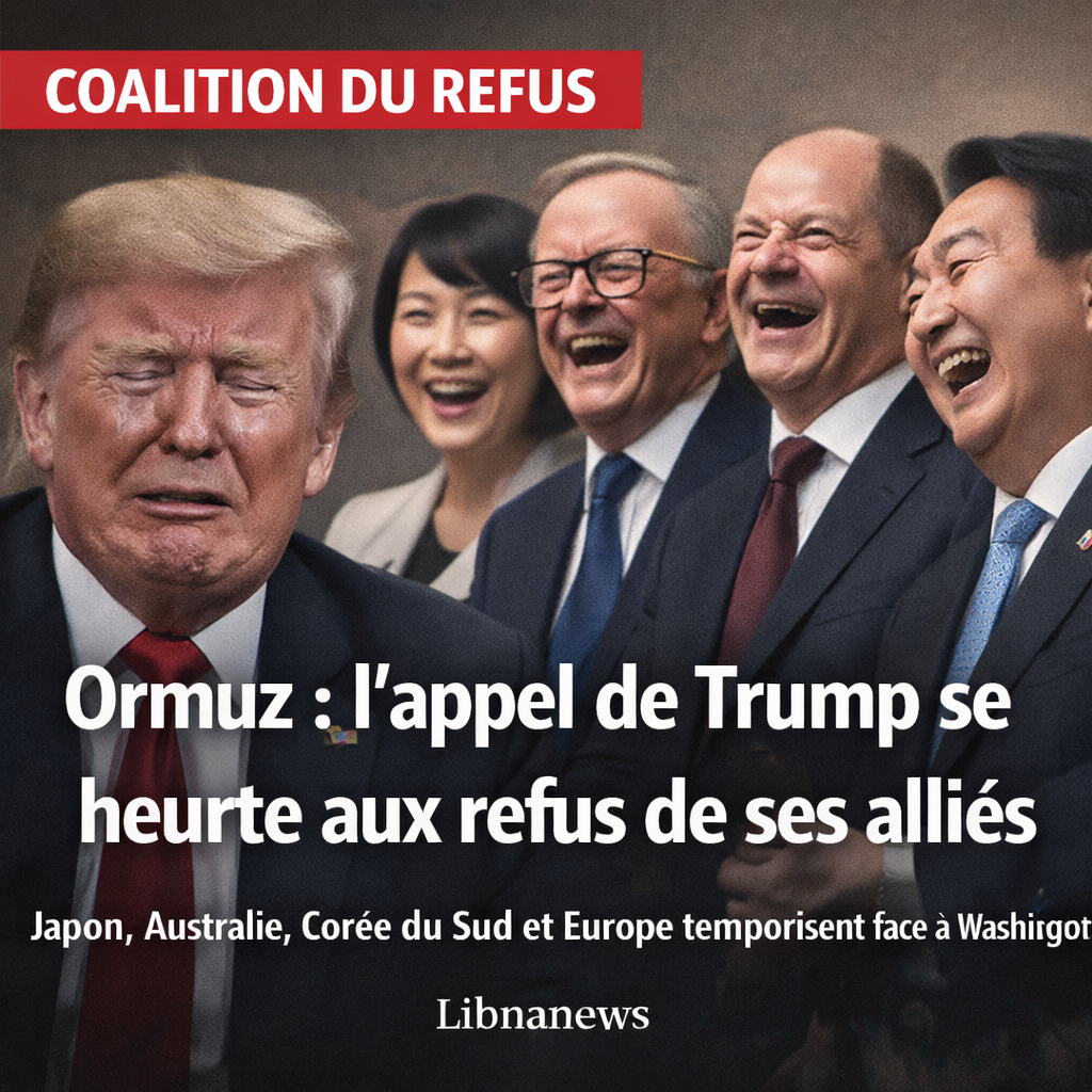 Ormuz : l’appel de Trump se heurte aux refus de ses alliés