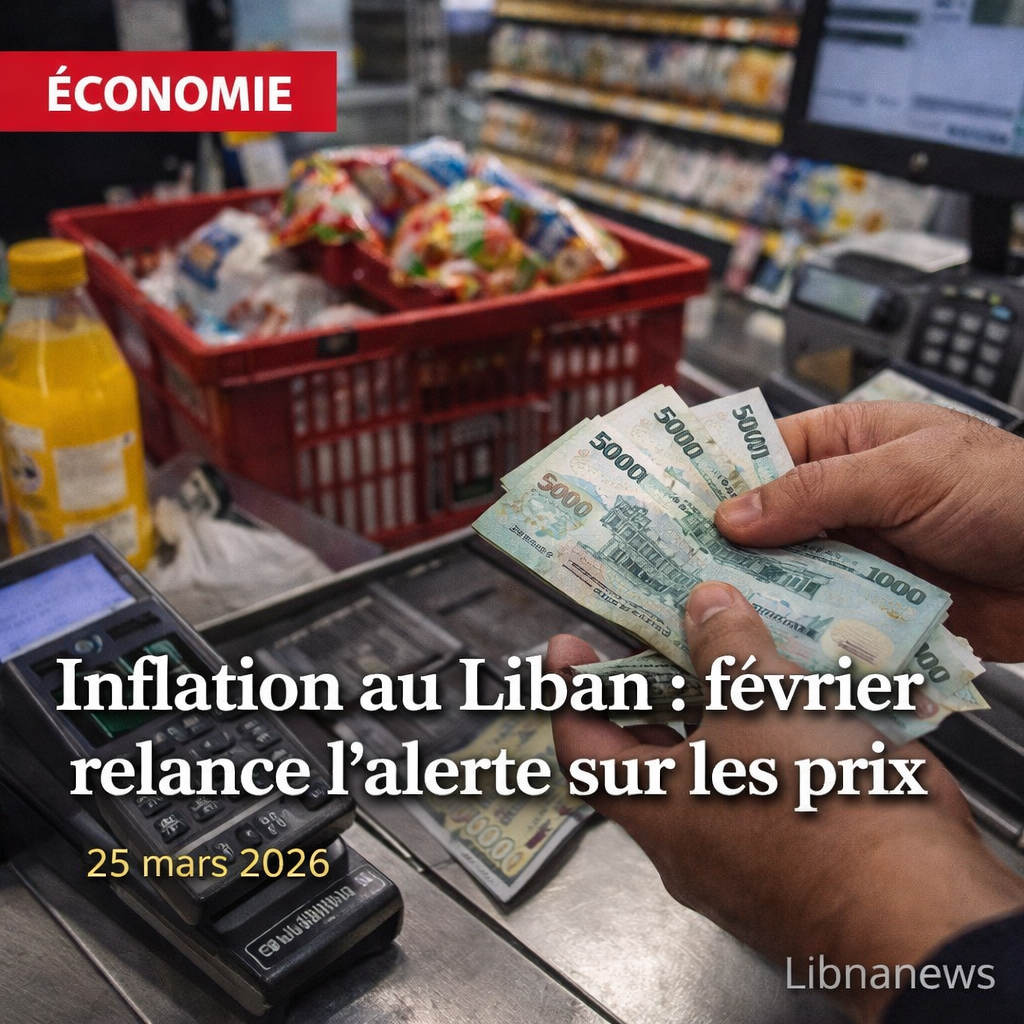 Inflation au Liban : février relance l’alerte sur les prix