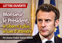 Le Liban saigne : lettre ouverte au Président Macron