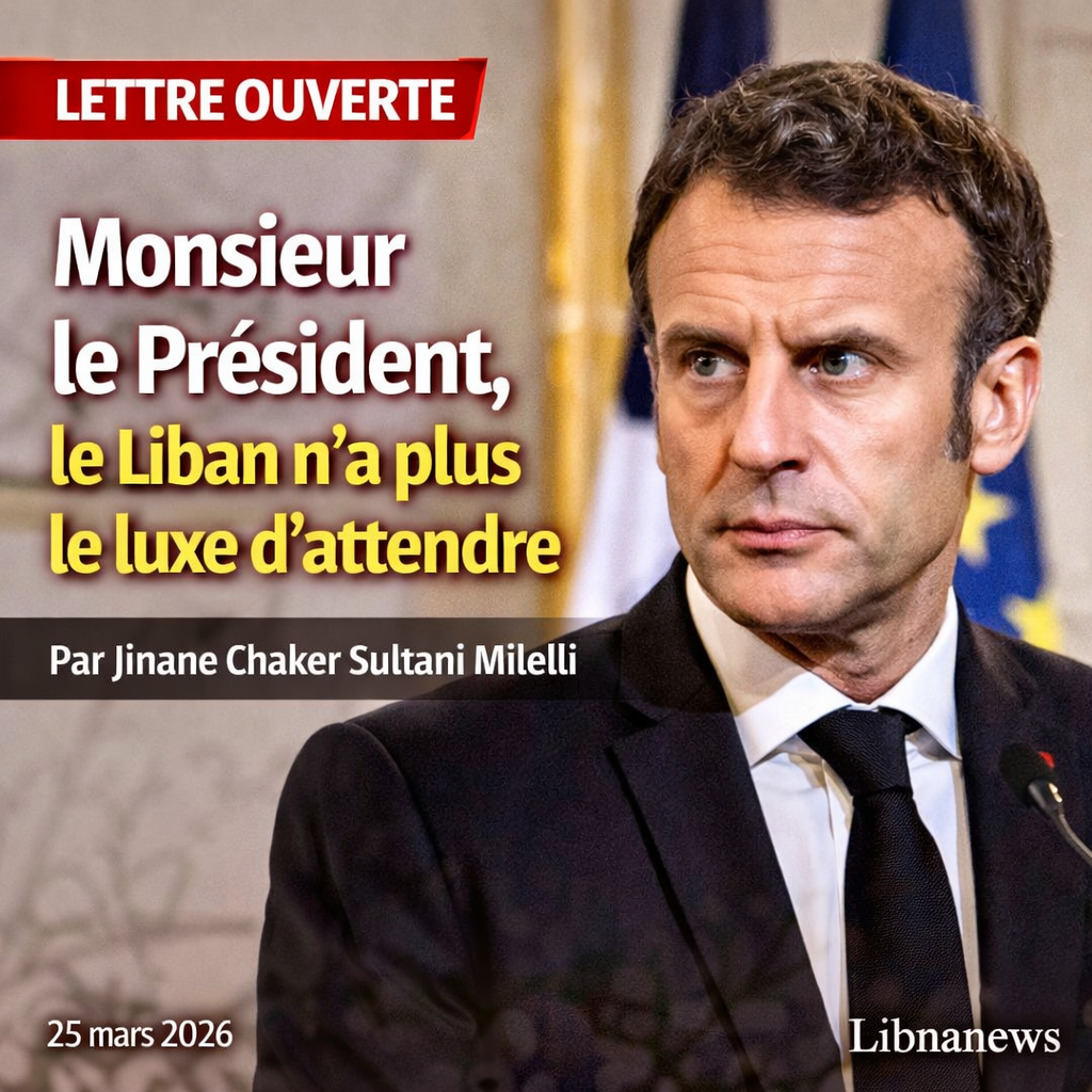Le Liban saigne : lettre ouverte au Président Macron