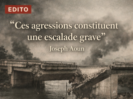 Joseph Aoun dénonce une « escalade grave » et alerte sur un risque d’invasion terrestre