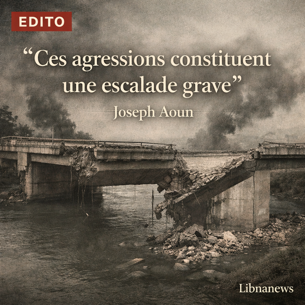 Joseph Aoun dénonce une « escalade grave » et alerte sur un risque d’invasion terrestre