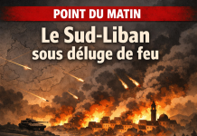 Point du matin: le Sud Liban s’enfonce dans la bataille Point du matin: le Sud Liban s’enfonce dans la bataille