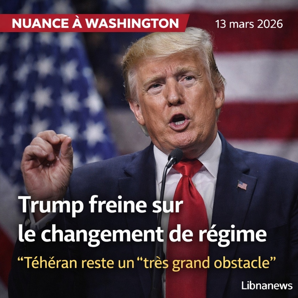 Iran: Trump dit que la chute du régime reste « un très grand obstacle » Iran: Trump dit que la chute du régime reste « un très grand obstacle »