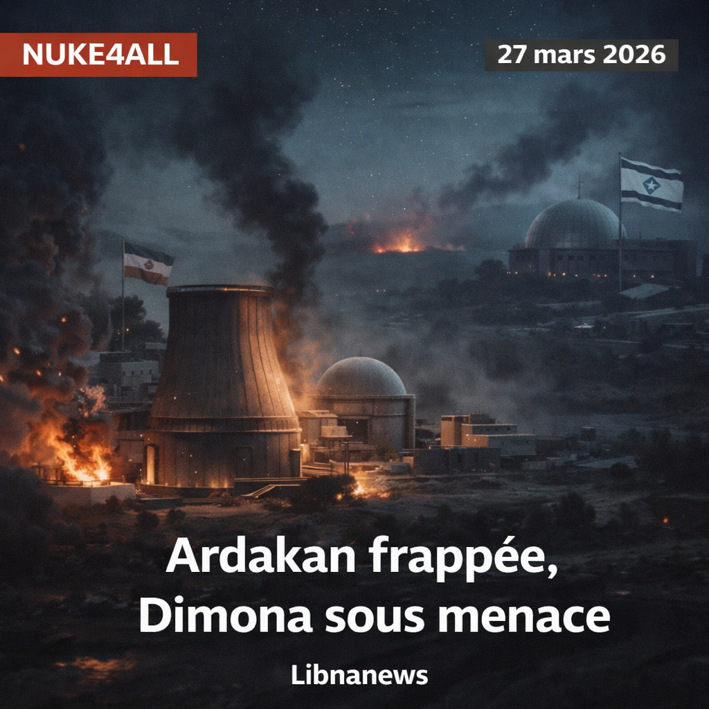 Ardakan visée par des frappes américano-israéliennes, l’ombre d’une riposte iranienne sur Dimona ressurgit Ardakan targeted by American- Israelii strikes, shadow of an Iranian response to Dimona resurrected