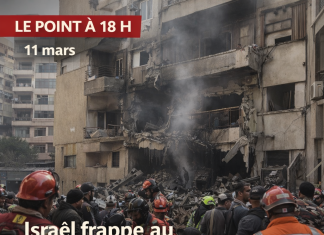Point à 18h : Israël frappe un immeuble d’habitation au centre de Beyrouth, l’offensive s’étend au cœur de la capitale