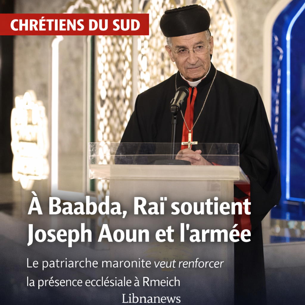 À Baabda, Raï soutient Aoun sur fond d’offensive israélienne contre le Sud chrétien À Baabda, Raï soutient Aoun sur fond d’offensive israélienne contre le Sud chrétien