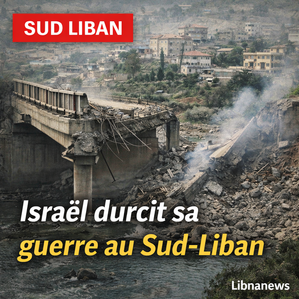 Israël durcit sa guerre au Sud-Liban Israël durcit sa guerre au Sud-Liban