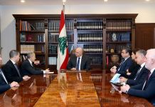 Bassil plaide à Baabda pour un dialogue sous l’égide de la présidence Bassil plaide à Baabda pour un dialogue sous l’égide de la présidence