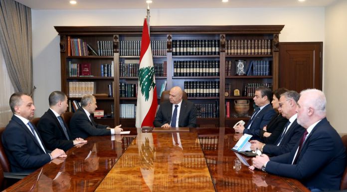 Bassil plaide à Baabda pour un dialogue sous l’égide de la présidence