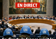 En direct: la France saisie le conseil de sécurité de l’ONU