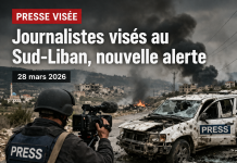 Journalistes visés au Sud-Liban, nouvelle alerte et 2 morts pour le moment