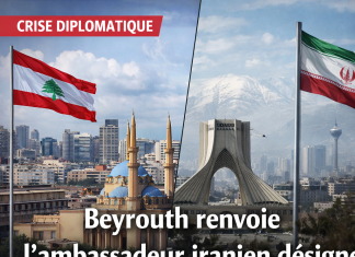Beyrouth expulse l’ambassadeur iranien et rappelle son envoyé à Téhéran بيروت تطرد السفير الإيراني وتشير إلى مبعوثه إلى طهران