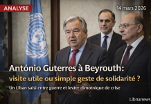 António Guterres à Beyrouth : visite utile ou simple geste de solidarité ?