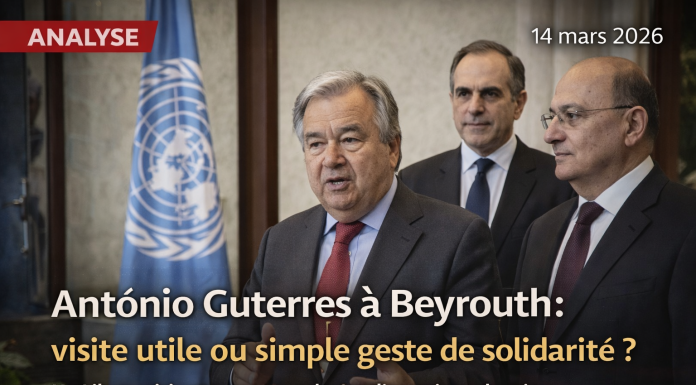 António Guterres à Beyrouth : visite utile ou simple geste de solidarité ?