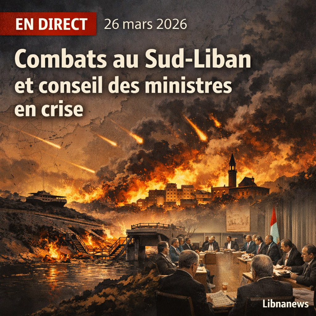 En direct: Combats au sud Liban et réunion du conseil des ministres en crise