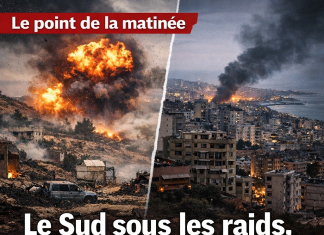Liban : le Sud frappé par les raids, Beyrouth maintenue sous menace