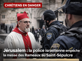 Jérusalem : la police israélienne empêche le patriarche latin de célébrer la messe des Rameaux