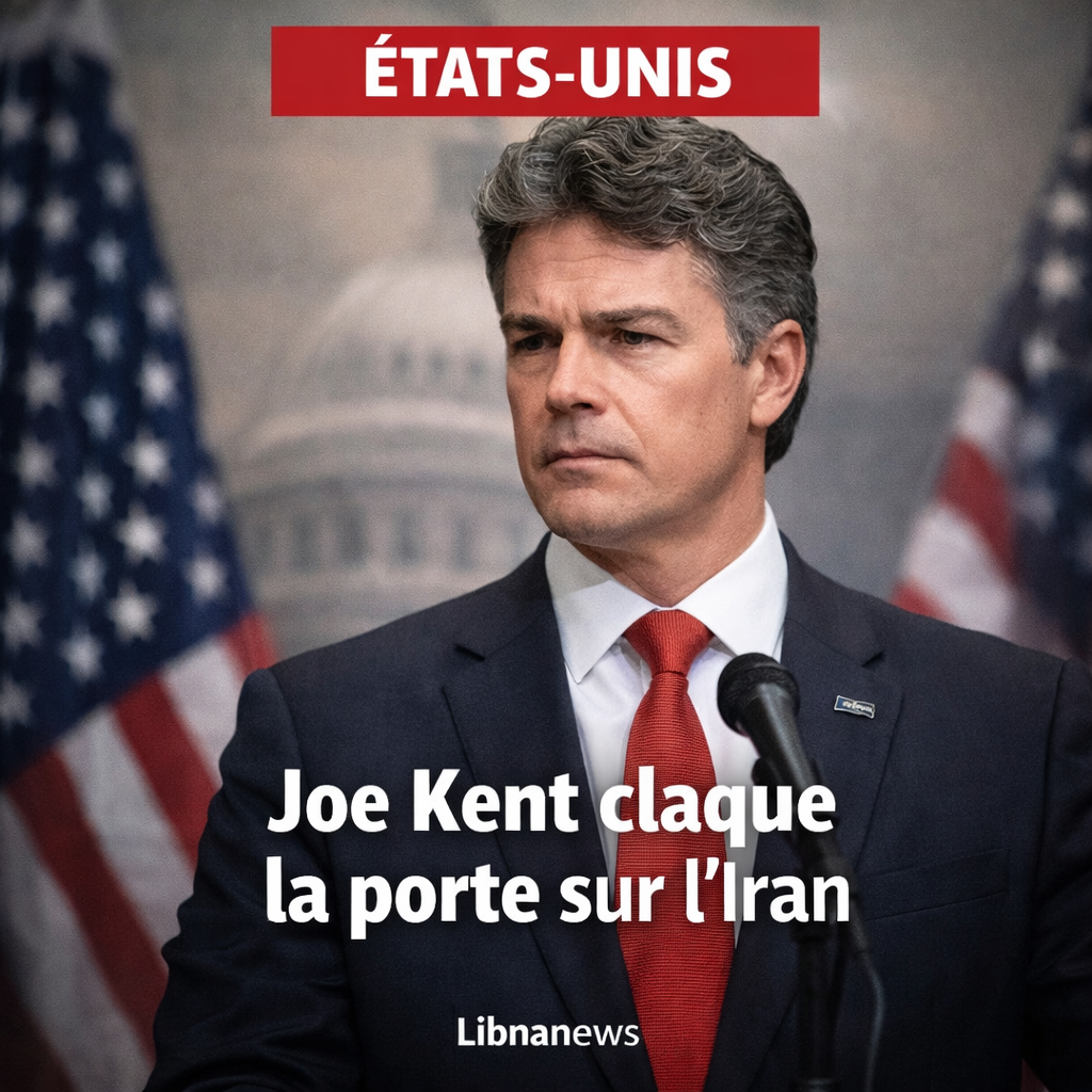 Joe Kent claque la porte sur fond de guerre avec l’Iran