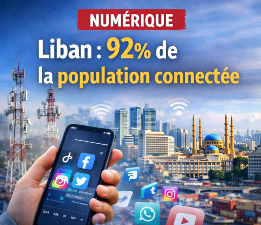 Le taux de pénétration d’internet au Liban a atteint 92% en 2025