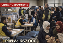 Le HCR confirme plus de 667 000 déplacés enregistrés sur la plateforme gouvernementale libanaise, avec une hausse de plus de 100 000 en 24 heures