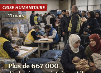 Le HCR confirme plus de 667 000 déplacés enregistrés sur la plateforme gouvernementale libanaise, avec une hausse de plus de 100 000 en 24 heures