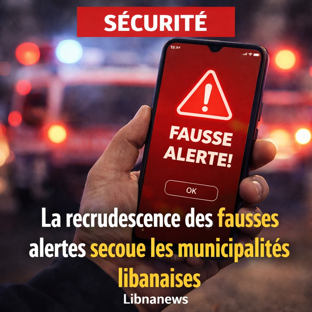 la recrudescence des fausses alertes secoue les municipalités libanaises en pleine tension régionale
