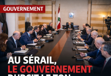 Au Sérail, le gouvernement libanais durcit le ton face aux discours de haine et à la flambée des prix Au Sérail, le gouvernement libanais durcit le ton face aux discours de haine et à la flambée des prix