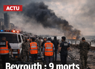 En direct: Une frappe israélienne fait 9 morts à la corniche de Beyrouth