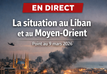 En direct: la situation au Liban et dans le Moyen Orient au 9 mars 2026