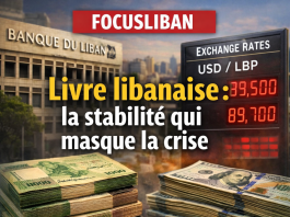 Livre libanaise : la stabilité qui masque la crise