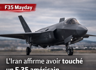 L’Iran affirme avoir touché un F-35 américain L’Iran affirme avoir touché un F-35 américain