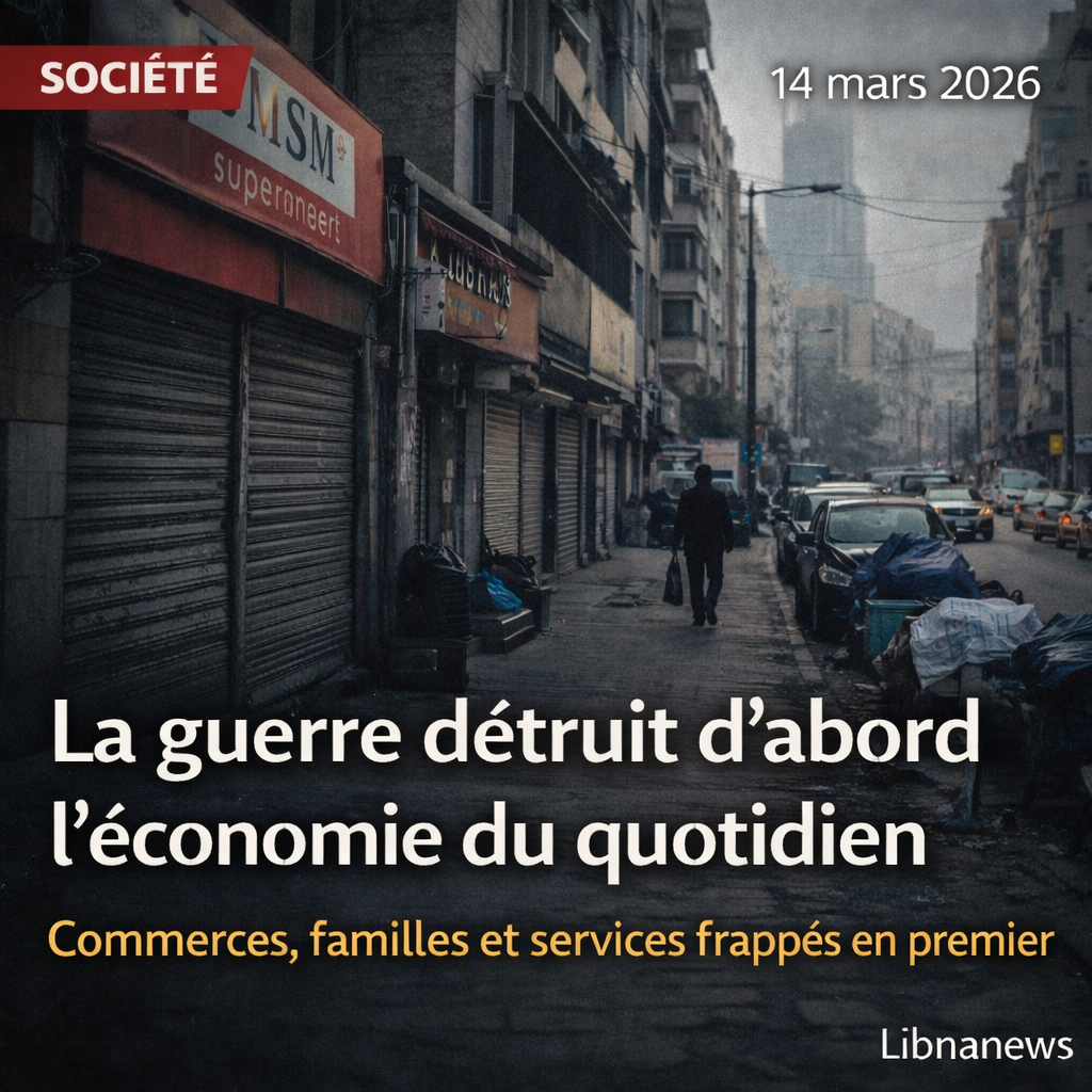 Commerçants, familles, services : la guerre détruit d’abord les économies du quotidien Traders, families, services: war first destroys daily savings