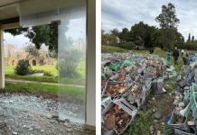 Évaluation des dommages sur le site archéologique de Tyr, au Liban, inscrit au patrimoine mondial, réalisée par ALIPH et L’Œuvre d’Orient le 23 mars 2026 © ALIPH – David Sassine