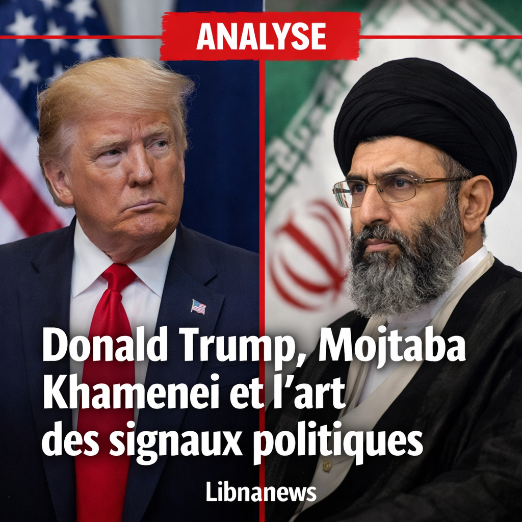 Donald Trump, Mojtaba Khamenei et l’art des signaux politiques