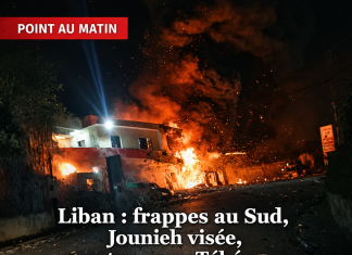 Liban : frappes au Sud, débris à Jounieh, crise avec Téhéran