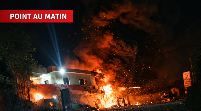 Liban : frappes au Sud, débris à Jounieh, crise avec Téhéran