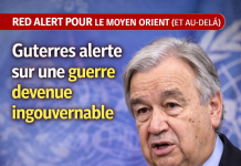Guterres alerte sur une guerre devenue ingouvernable Guterres alerte sur une guerre devenue ingouvernable