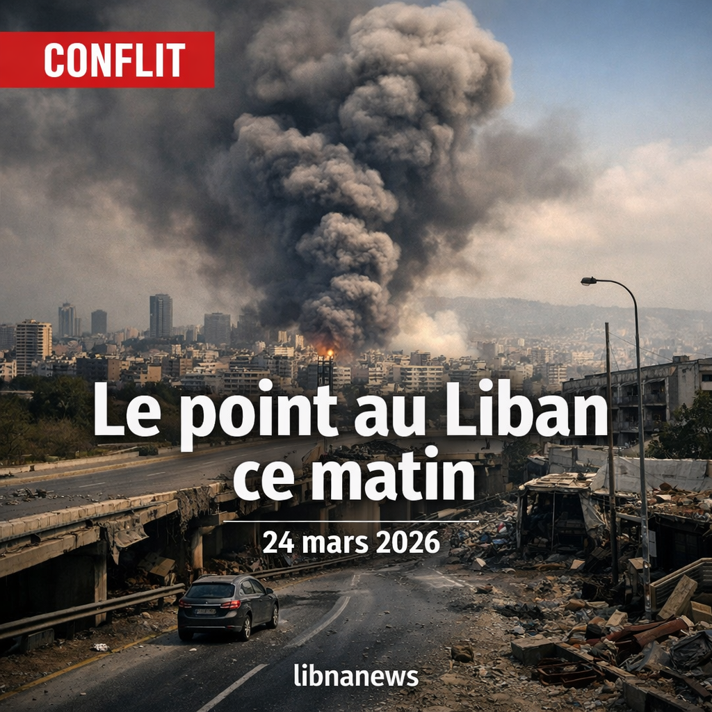 The point in Lebanon this morning النقطة في لبنان هذا الصباح